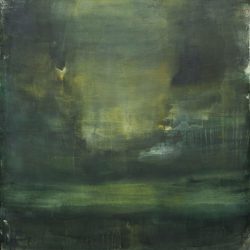 Im Moor   2008  Acryl /Pigmente/Leinwand   130 x 120 cm